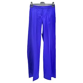 Emilio Pucci-EMILIO PUCCI  Trousers T.fr 38 cotton-Blue