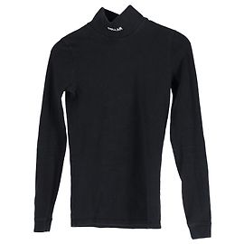 Vêtements Top de cuello alto Vetements de algodón negro Negro