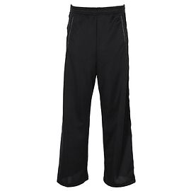 Autre Marque KAPITAL Trainingshose mit Samtbesatz aus schwarzem Polyester Schwarz