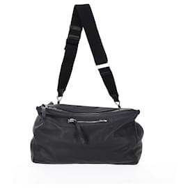 Givenchy-Givenchy Large Pandora Bag in Black Leather-Black