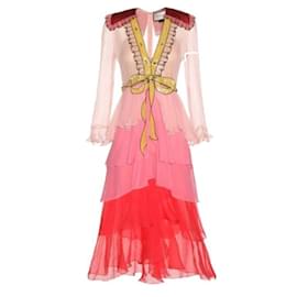 Gucci-Gucci Spring 2016 Tromp L’oeil Dress-Multiple colors