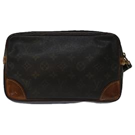 Louis Vuitton-LOUIS VUITTON Monograma Marly Dragonne GM Clutch Bag M51825 Autenticação de LV 70003-Monograma