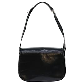 Chloé-Chloe Shoulder Bag Leather Black Auth bs13128-Black
