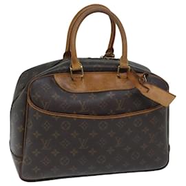 Louis Vuitton-Bolso de mano Deauville con monograma M de LOUIS VUITTON47270 Bases de autenticación de LV13355-Monograma