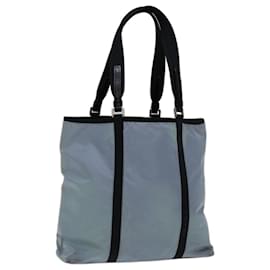 Prada-PRADA Tote Bag Nylon Bleu Auth ar11580b-Bleu