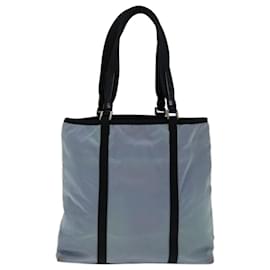 Prada-PRADA Tote Bag Nylon Bleu Auth ar11580b-Bleu