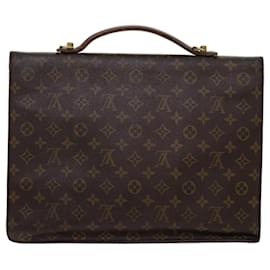 Louis Vuitton-LOUIS VUITTON Monogram Porte Documents Bandouliere Bag M53338 EP de autenticación de LV3805-Monograma
