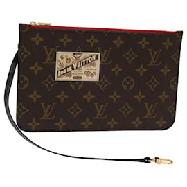 Louis Vuitton-Bolsa LOUIS VUITTON Monograma My LV World Tour Neverfull MM LV Auth mr021-Monograma