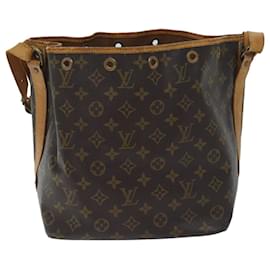 Louis Vuitton-LOUIS VUITTON Monogram Petit Noe Shoulder Bag M42226 LV Auth ep3930-Monogram
