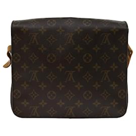 Louis Vuitton-LOUIS VUITTON Monogram Cartouchiere GM Shoulder Bag M51252 LV Auth ar11622b-Monogram
