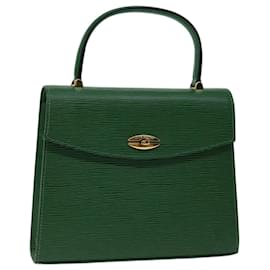 Louis Vuitton-LOUIS VUITTON Epi Malesherbes Hand Bag Green M52374 LV Auth 70258-Green