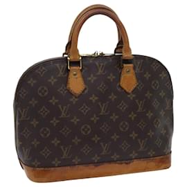 Louis Vuitton-Bolsa de mão M LOUIS VUITTON com monograma Alma M51130 Autenticação de LV 70110-Monograma