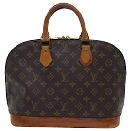 Louis Vuitton-LOUIS VUITTON Monogram Alma Hand Bag M51130 LV Auth 70110-Monogram