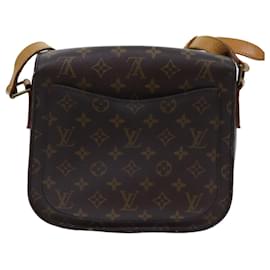 Louis Vuitton-LOUIS VUITTON Monogram Saint Cloud GM Shoulder Bag M51242 LV Auth 70011-Monogram