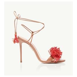 Aquazzura-Aquazzura sandals-Red