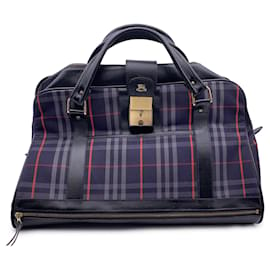 Burberry-Burberry Luggage Vintage-Blue