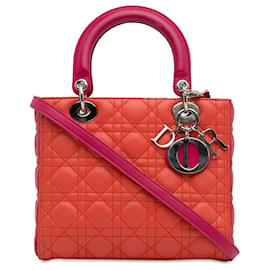 Dior-DIOR Handbags Lady Dior-Orange