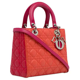 Dior-DIOR Handbags Lady Dior-Orange