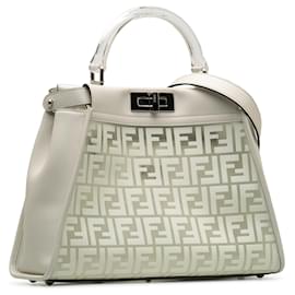 Fendi-FENDI Handbags Peekaboo-White