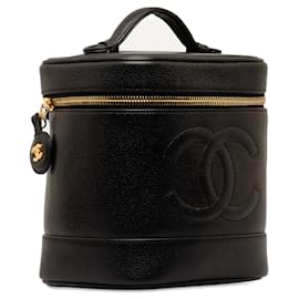 Chanel-CHANEL Handbags Vanity-Black