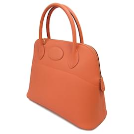 Hermès-HERMES Handbags Bolide-Orange