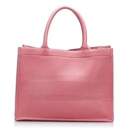 Dior-DIOR Handbags Book Tote-Pink