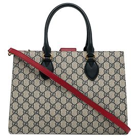 GUCCI Sacs à main Ophidia GG Suprême Marron