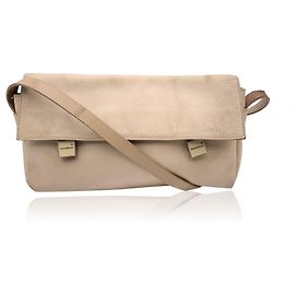 Bolsa de Ombro Fendissime Vintage Bege