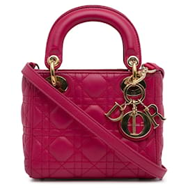 Dior-DIOR Handtaschen Lady Dior-Pink
