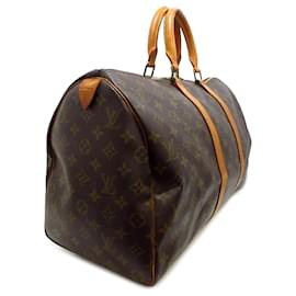 Louis Vuitton-LOUIS VUITTON Travel bags Keepall-Brown