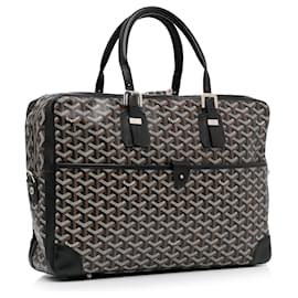 Goyard-GOYARD Handbags Minaudiere Goyardine-Black