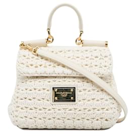 Dolce & Gabbana-DOLCE & GABBANA Handbags Sicily-White