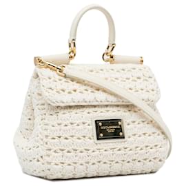 Dolce & Gabbana-DOLCE & GABBANA Handbags Sicily-White