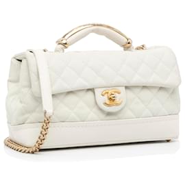 Chanel-CHANEL Handtaschen Sonstiges-Weiß