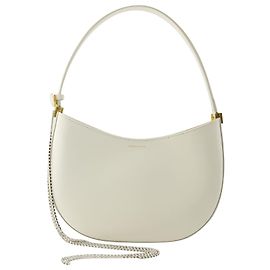 Bolsa Média Vesna Hobo - Magda Butrym - Couro - Creme Branco