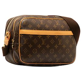 Louis Vuitton-Louis Vuitton Brown-Monogramm-Reporter PM-Braun