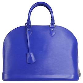 Louis Vuitton-Purple GM 2011 Alma Epi handbag-Purple