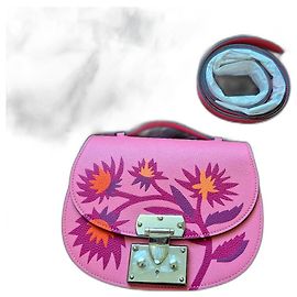 Moynat Flowers Pink