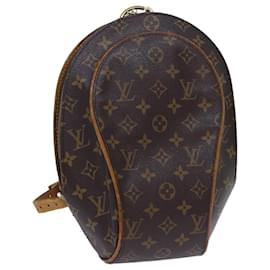 Louis Vuitton-LOUIS VUITTON Monogram Ellipse Sac A Dos Shoulder Bag M51125 LV Auth 69986-Monogram