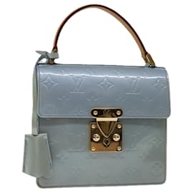 Louis Vuitton-LOUIS VUITTON Monogram Vernis Spring Street Handtasche Lavande M91216 Auth 69847-Andere