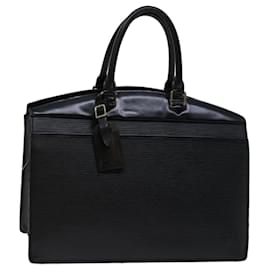 Louis Vuitton-Bolsa de mão LOUIS VUITTON Epi Riviera Noir preta M48182 Autenticação de LV 70113-Preto
