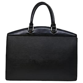 Louis Vuitton-LOUIS VUITTON Epi Riviera Handtasche Noir Schwarz M48182 LV Auth 70113-Schwarz