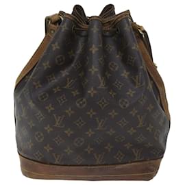 Louis Vuitton-LOUIS VUITTON Monogram Noe Shoulder Bag M42224 LV Auth 69762-Monogram