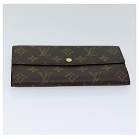 Louis Vuitton-LOUIS VUITTON Pochette con monogramma Porte Monnaie Credit Wallet M61725 Auth yk11522-Monogramma