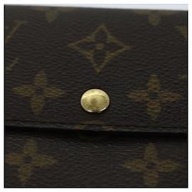Louis Vuitton-LOUIS VUITTON Monogram Pochette Porte Monnaie Credit Wallet M61725 Auth yk11522-Monogramme