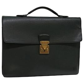 Louis Vuitton-LOUIS VUITTON Taiga Serviette Kourad Bolsa Empresarial Epicea M30074 LV Auth bs13075-Outro