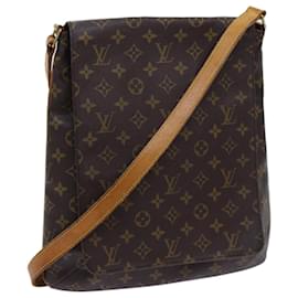 Louis Vuitton-LOUIS VUITTON Monogram Musette Shoulder Bag M51256 LV Auth 70087-Monogram