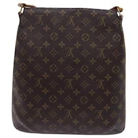 Louis Vuitton-LOUIS VUITTON Monogram Musette Shoulder Bag M51256 LV Auth 70087-Monogram