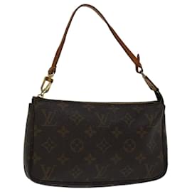 Louis Vuitton-LOUIS VUITTON Monogram Pochette Accesorios Estuche Vintage M51980 Auth ar11637segundo-Monograma