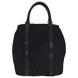 Prada-PRADA Hand Bag Nylon Black Auth bs13283-Black